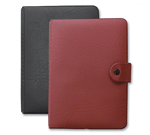 Organizer 2601 Black PVC Cover with Company Logo Hot Stamping